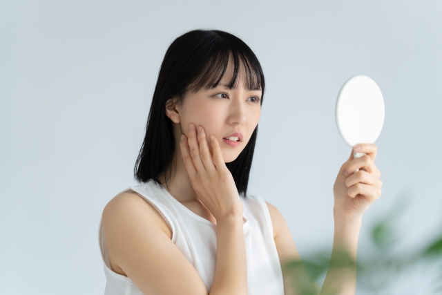 肌のくすみが気になっている人