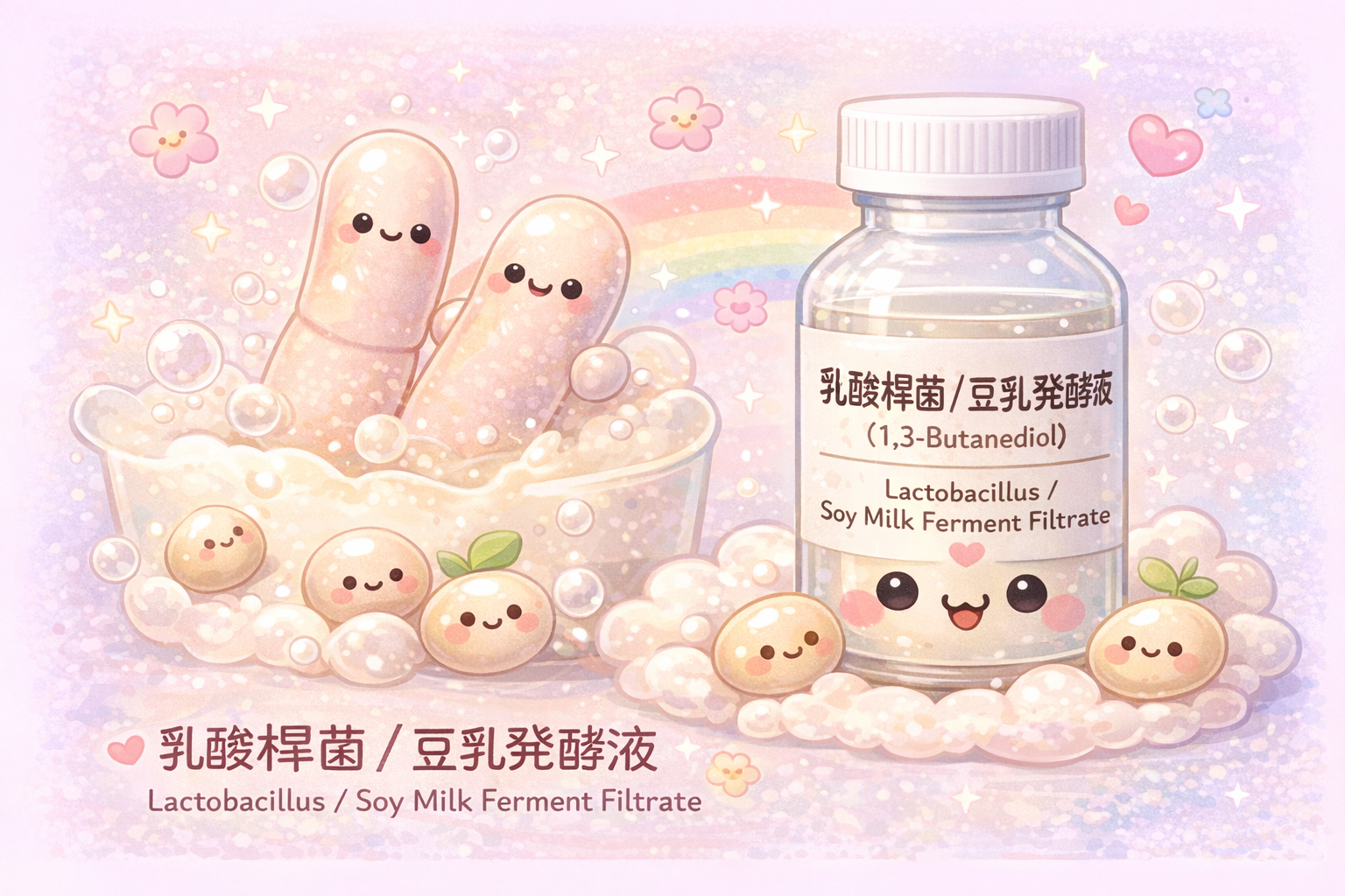 乳酸桿菌／豆乳発酵液